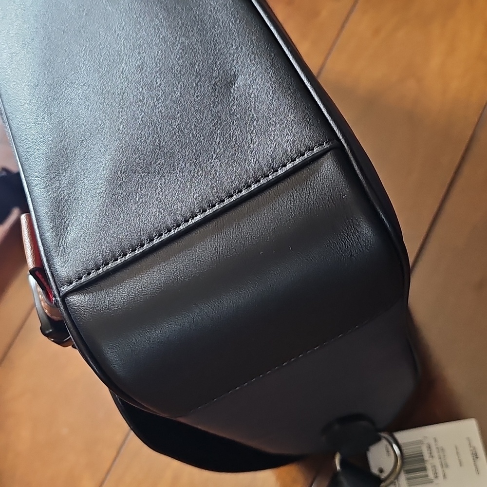 Coach Track Messenger In Colorblock Signature Canvas - Picture 6 of 13
